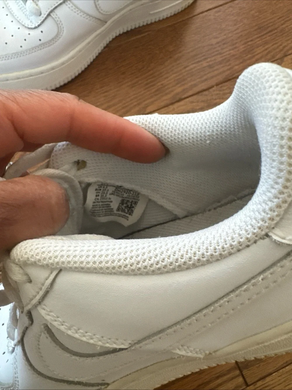 Nike Air Force 1 Low White GS Size 5Y Youth Women's 6.5 Triple White CW2288-111
